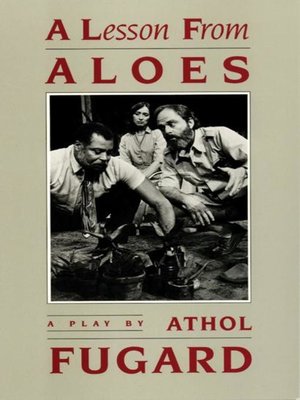 cover image of A Lesson from Aloes